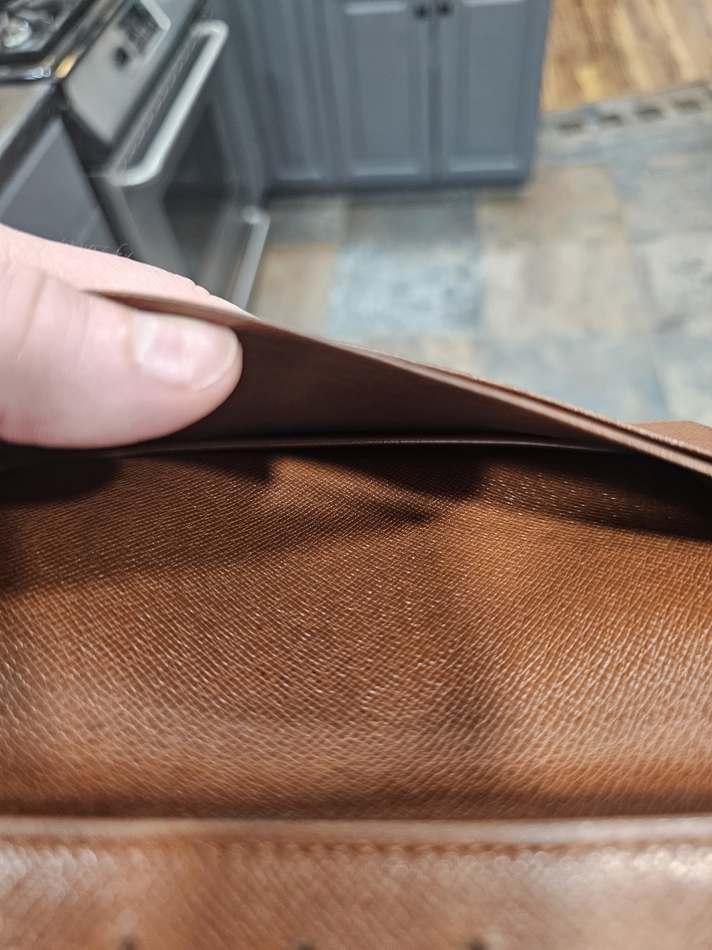 Vintage Louis Vuitton Monogram Porte Valeurs Cartes Crédit Wallet - Picture 9 of 16